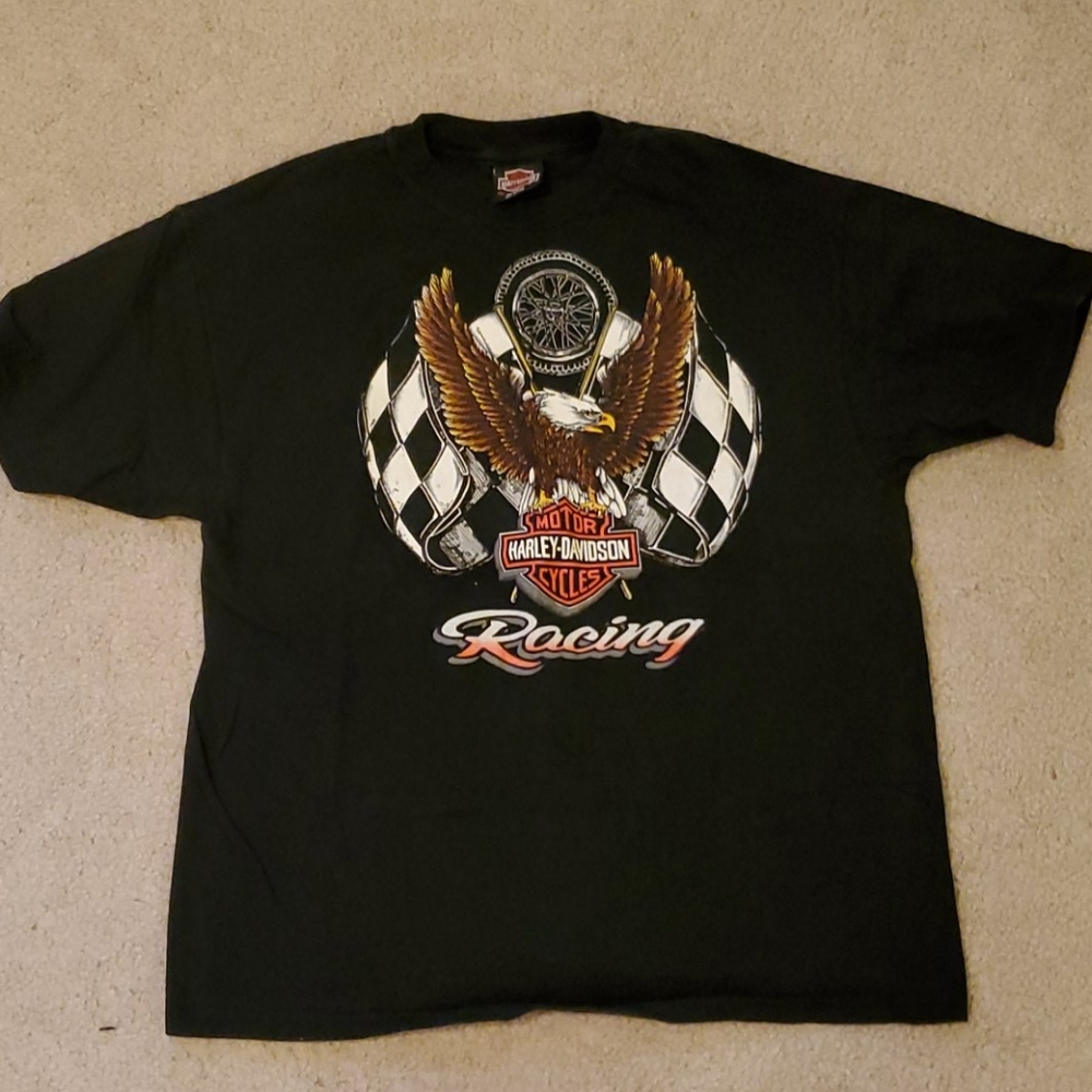 Vintage Harley-Davidson Racing t-shirt made in USA